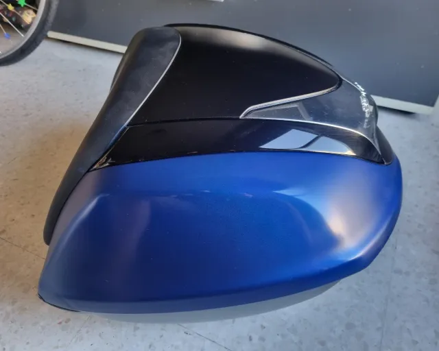 Baúl Honda SH Azul con Llave