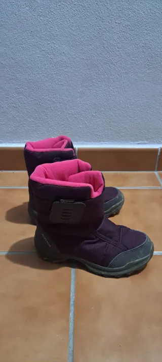 Botas de nieve niña talla 34