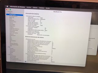 MacBook Pro 15” 2014 Plata