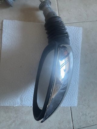 Retrovisores Aixam Izquierdo y Derecho Cromado.