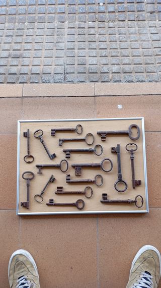 Molte vecchie chiavi