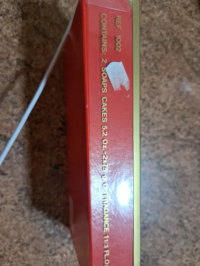 Colonia y jabones Talismán Cabrerizo antiguo