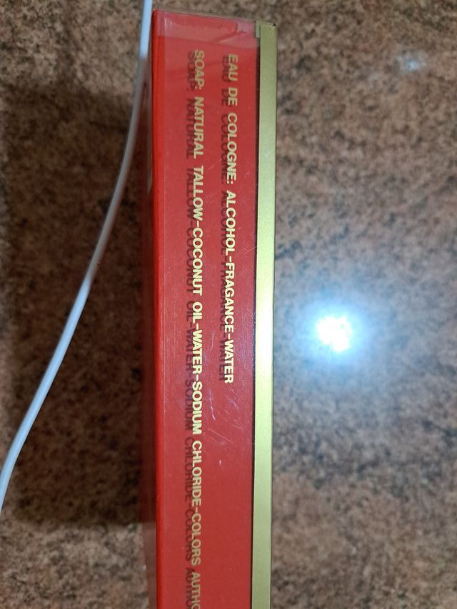 Colonia y jabones Talismán Cabrerizo antiguo