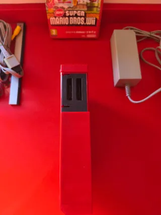 Nintendo Wii Roja Edición Especial Super Mario