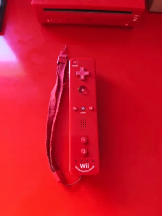 Nintendo Wii Roja Edición Especial Super Mario