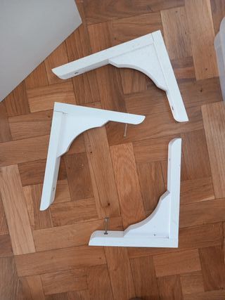 Consola estrecha Ikea blanca