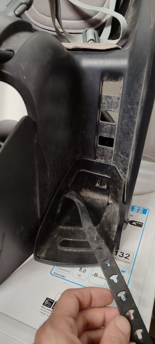 Silla portabebés para bicicleta