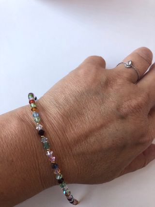 Pulsera Swarovski Oro 750 Multicolor