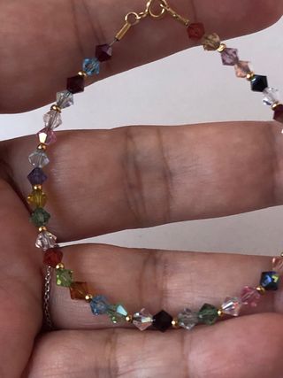 Pulsera Swarovski Oro 750 Multicolor