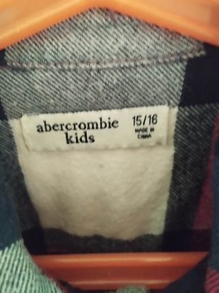 Camisa Abercrombie  kids.Niño Talla 15/16. Nueva.
