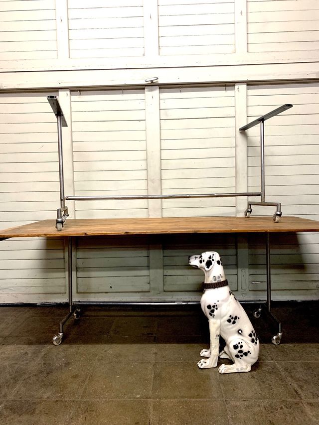 Estructura industrial para mesa