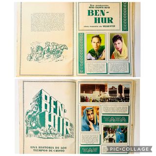 Álbum Ben-Hur · Editorial Bruguera 1960