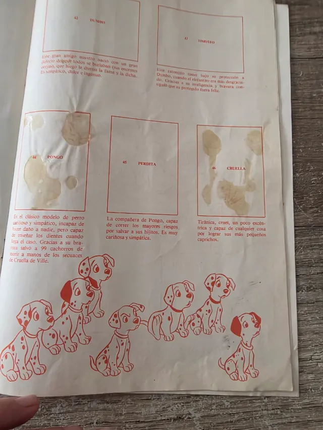 Álbun: Peter Pan Cropan 47 Cromos