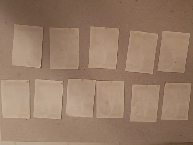 11 cartas Atlético de Madrid Liga 1955-56