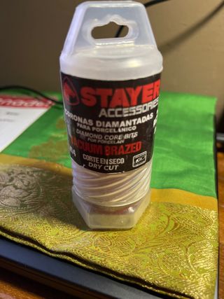 Corona Diamantada Stayer Porcelánico