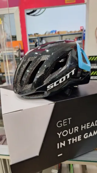Casco Scott Centric Plus Negro/Azul
