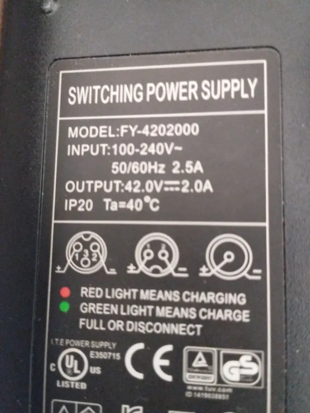 Adaptador FY-4202000 Fuente de Alimentación