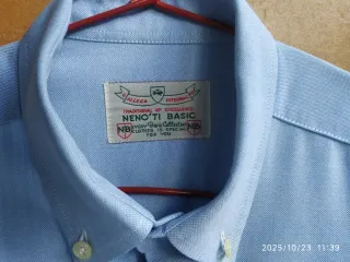 Camisa Oxford HERO'S HEROINE Azul Talla M