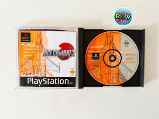 Ace Combat 2 PlayStation PAL Manuale Volantino