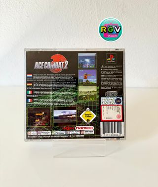Ace Combat 2 PlayStation PAL Manuale Volantino