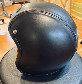 Casco Cuero Moto Bell Talla S