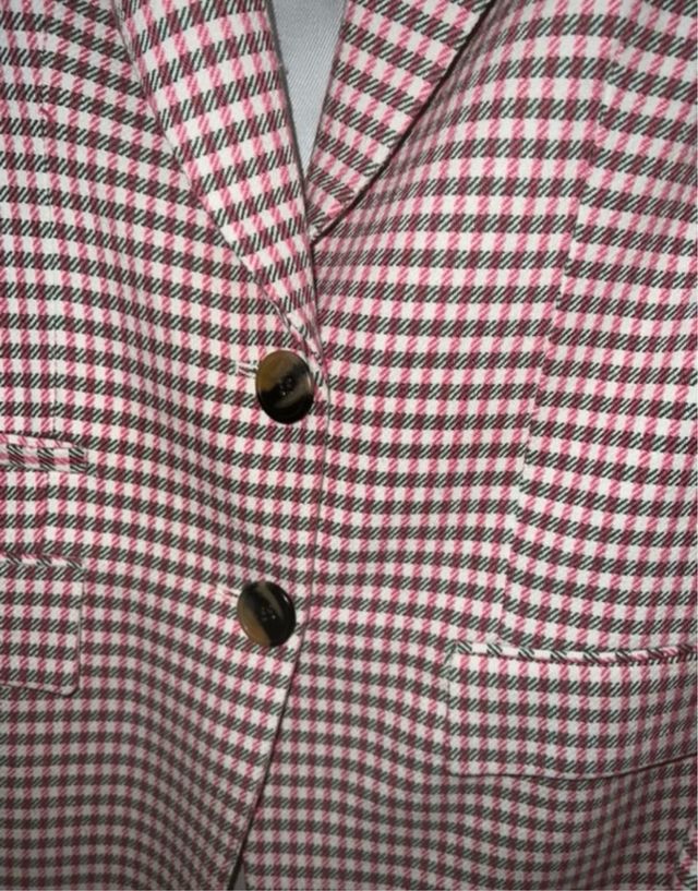 Blazer Zara Cuadros