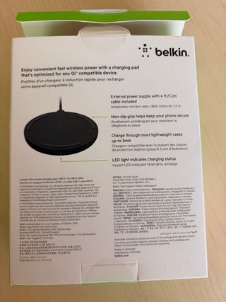 Cargador Inalámbrico Belkin 15W