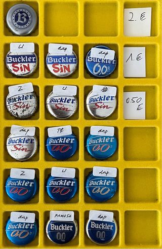 Chapas Buckler Corona (Sin Alcohol)