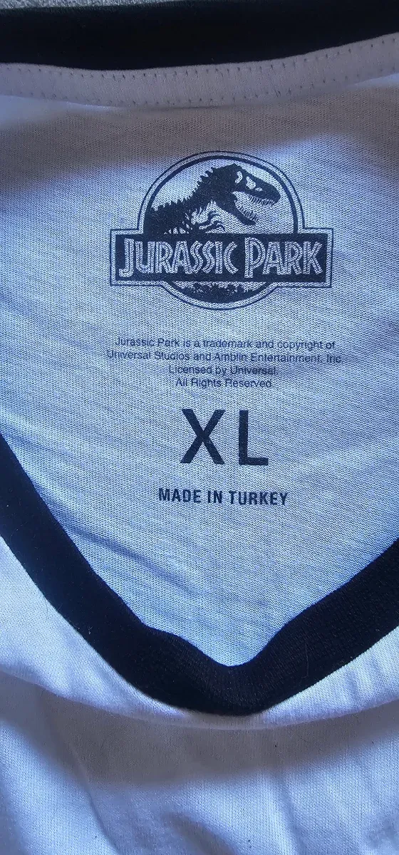 Camiseta Jurassic Park XL