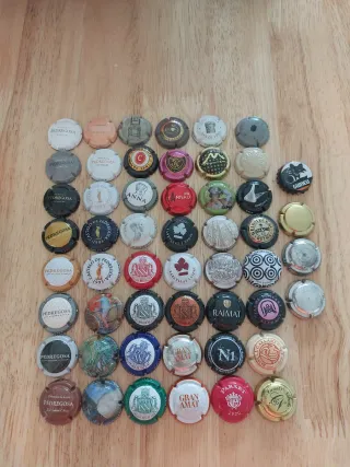 Chapas de cava coleccionables