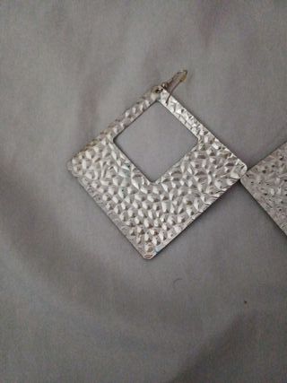 Pendientes Cuadrados Azules