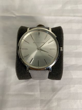 Reloj Michael Kors Plateado Correa Gris