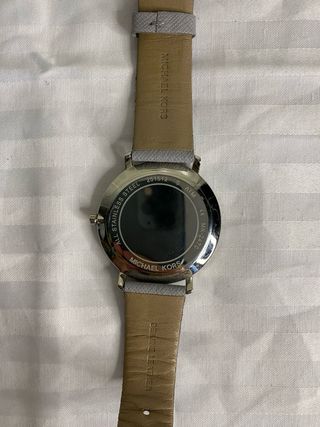 Reloj Michael Kors Plateado Correa Gris