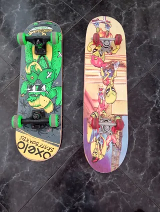 Skateboards con diseño de dragón