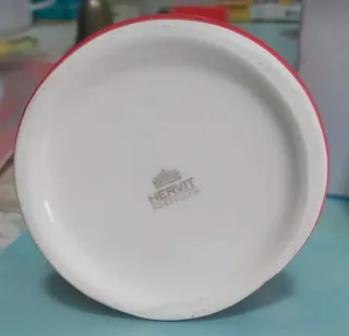 Portacandele natalizio in porcellana