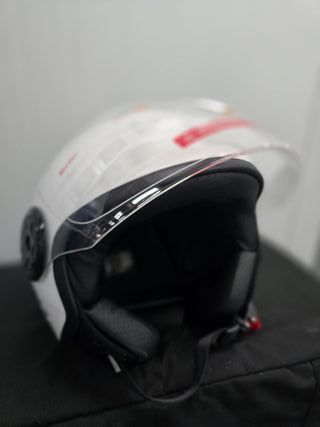 Casco Piaggio Base-Jet Blanco XL
