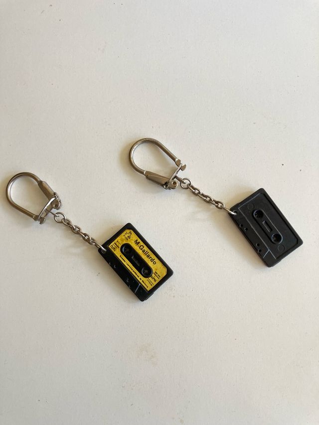 Llaveros Cassette