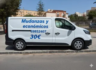 Mudanzas y portes económicos 698652407 30€..