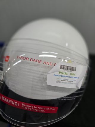 Casco Piaggio Base-Jet Blanco Talla M