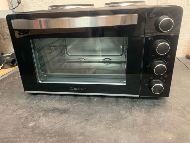 Mini forno Clatronic: 2 piastre + grill