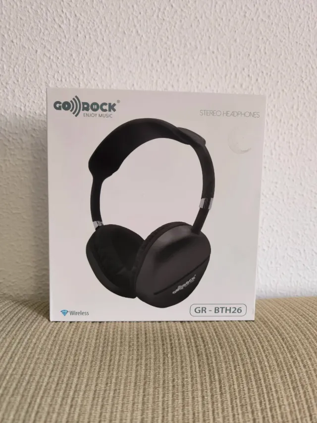 Auriculares Bluetooth Go Rock GR-BTH26 Negros