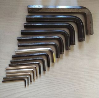 Serie chiavi a brugola esagonale pz.15