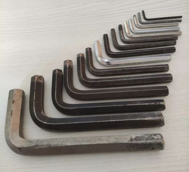 Serie chiavi a brugola esagonale pz.15