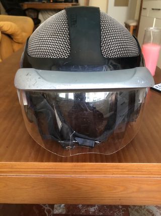 Casco Moto BMW con Visera
