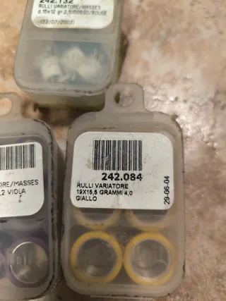 Rodillos 19x15.5 para moto