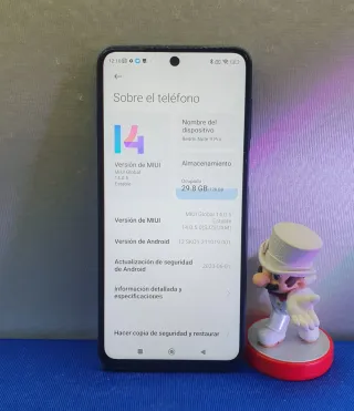 MOVIL REDMI NOTE 9 PRO 6GB RAM 128GB