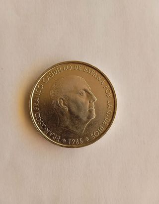 100 Pesetas 1966 Plata de Ley