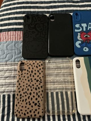 Pacchetto custodia e pellicola protettiva per iPhone XR