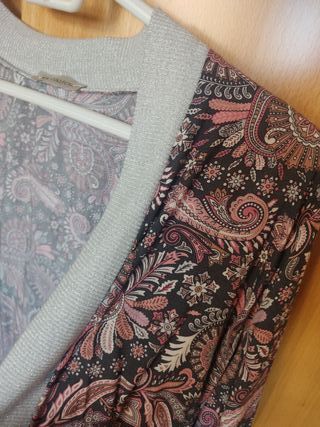 Blazer estampado paisley