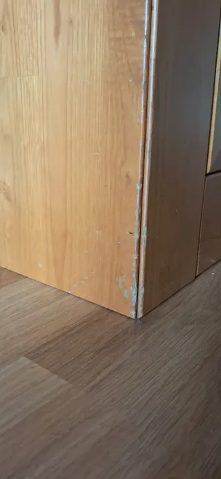 Mueble de salón madera maciza natural